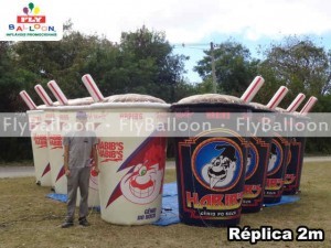 copos inflaveis promocionais habibs
