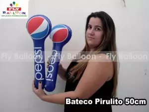 bateco inflavel promocional Pepsi