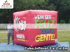 cubo inflavel no Rio de Janeiro
