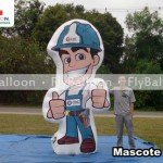 mascote inflável promocional cdc acabamentos