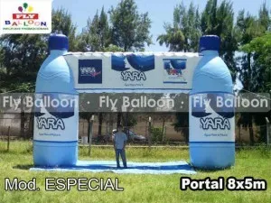 Pórticos infláveis