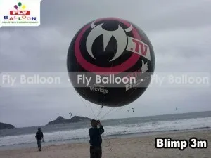 balao blimp inflavel aereo promocional team nogueira