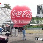 balao blimp inflavel aereo promocional coca cola