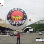 Baloes Blimp Aereos promocionais forca sindical