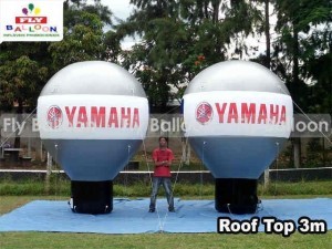baloes promocionais roof top yamaha