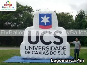 logomarca inflavel em caxias do sul