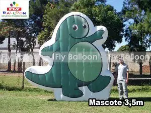 mascote inflavel em Porto Alegre