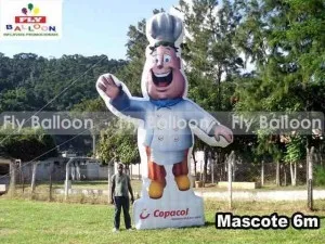 mascote inflável promocional copacol