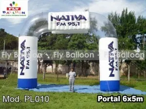 Pórticos infláveis