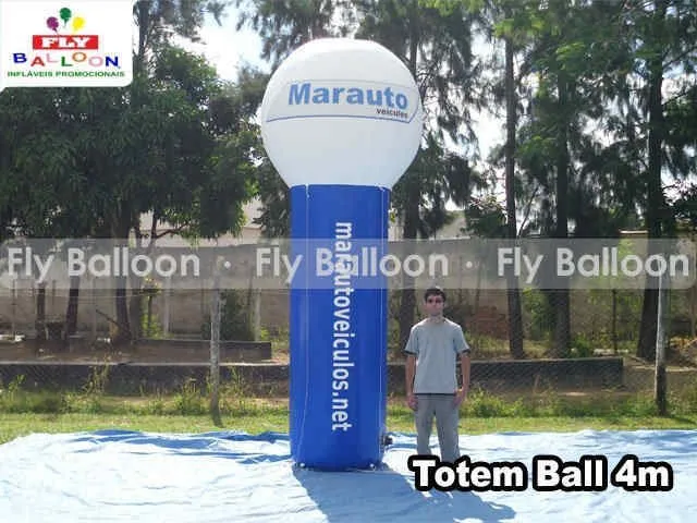 totem ball inflavel marauto veiculos
