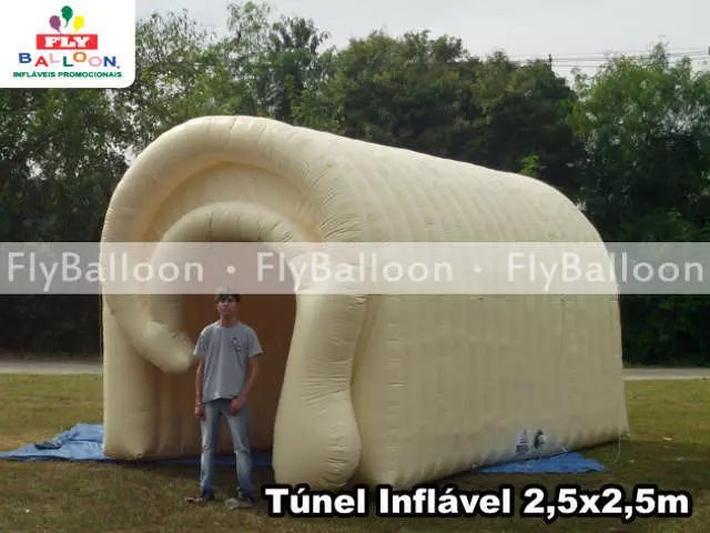 túnel inflável promocional frimesa