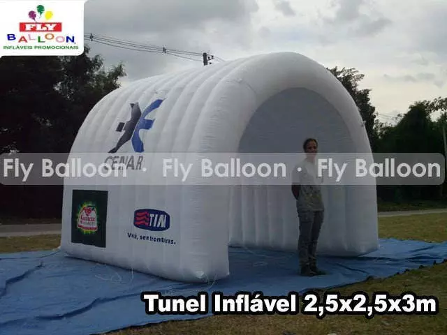 túnel inflável federação maranhense de beach soccer