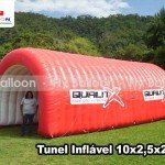 túnel inflável promocional quality produções