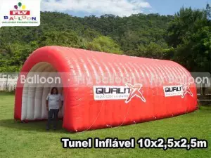 tunel inflavel promocional quality producoes