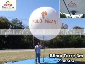 Balao Blimp Inflavel polo wear