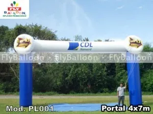 Pórtico inflável