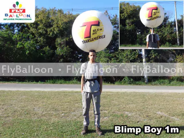 Blimp boy inflável