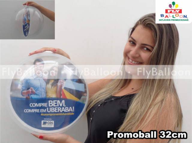 Bola inflável Personalizada - MPI32 - Promoball Inflável. Produzido em PVC  inflável, lâmina de PVC kamurça, válvula inflável. Medida, 32 cm de  diâmetro. - 108793 - Bola inflável