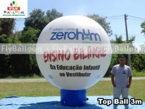 Balão promocional em Lagarto