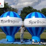 balões infláveis promocionais roof top springer