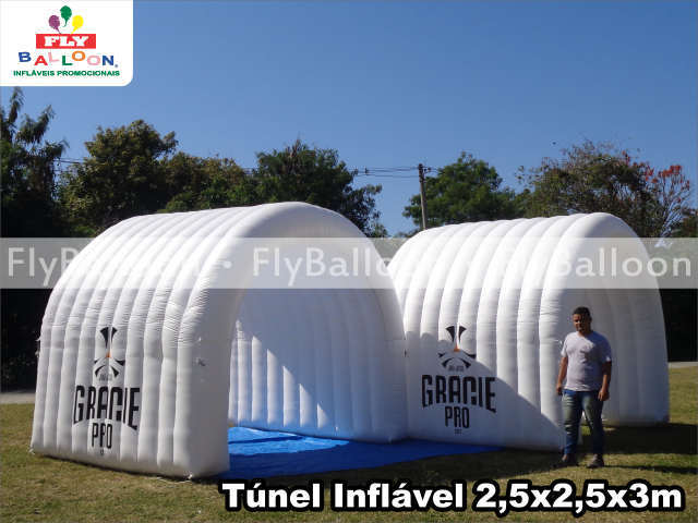 túneis infláveis promocionais gracie pro