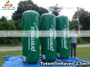 totens inflaveis em vitoria