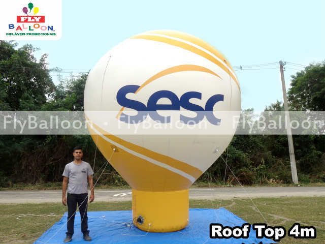 balão inflável promocional sesc