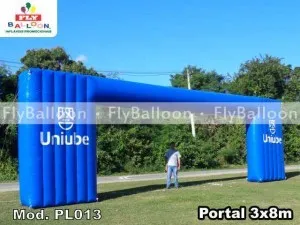Pórtico inflável