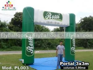 Pórticos infláveis