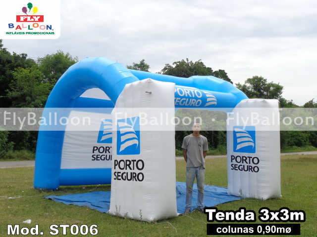 tenda inflável promocional porto seguro