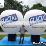 balões infláveis promocional cerveja glacial