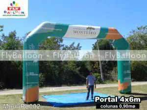 Pórticos infláveis