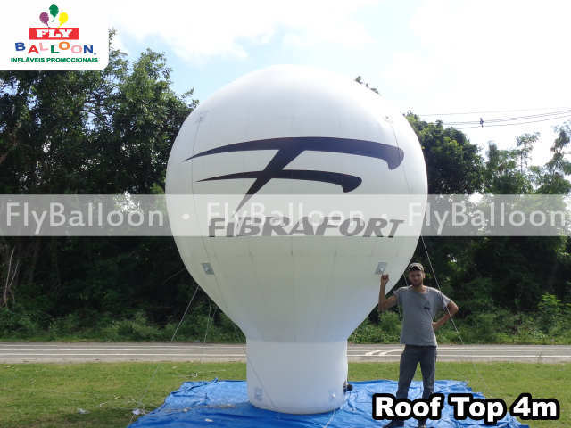 balão inflável promocional fibrafort