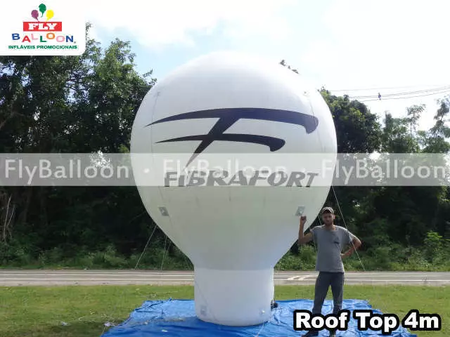 balão inflável promocional fibrafort