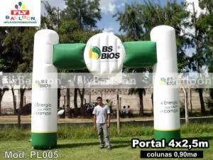 Pórticos infláveis