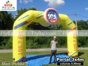 Pórticos infláveis