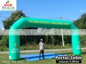 Pórtico inflável