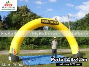Pórticos infláveis