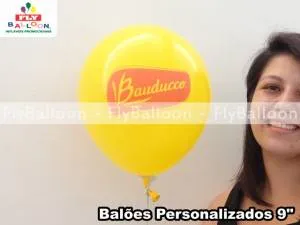bexigas personalizadas bauducco em Sao Paulo - SP