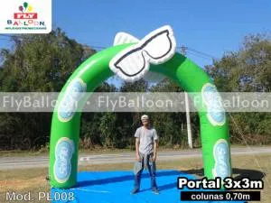 Pórtico inflável