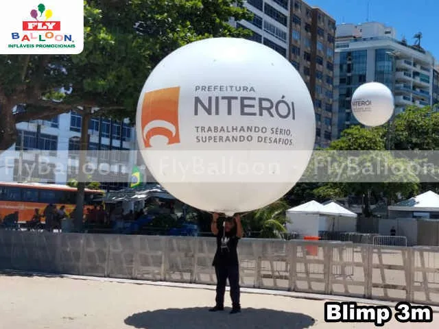 balao blimp aereo prefeitura niteroi