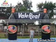 Pórtico inflável em Cascavel