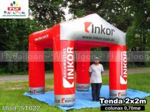 tenda inflavel promocional argamassas inkor