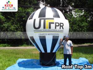 balao inflavel promocional roof top UTFPR medianeira