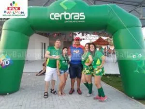 portal inflável cerbras