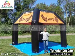tenda inflavel promocional coruja cervejas especiais