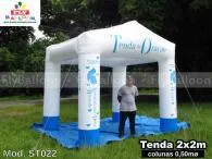 Tendas infláveis em Sertãozinho