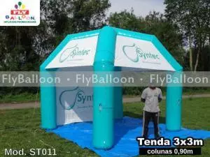 Tenda inflável em Marília