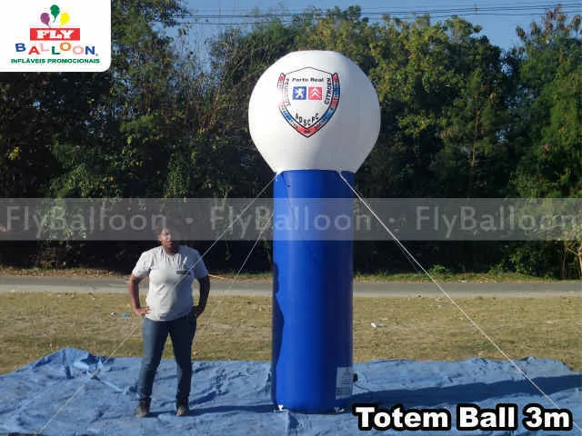 totem ball inflavel associacao desportiva peugeot citroen