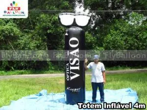 totem inflável promocional em Jundiaí